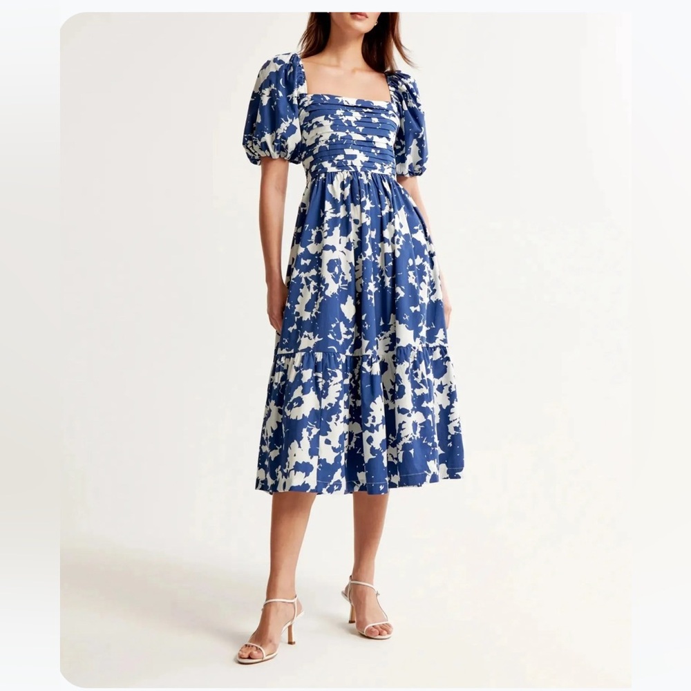 NWT Emerson Poplin Puff Sleeve Midi Dress 2XL